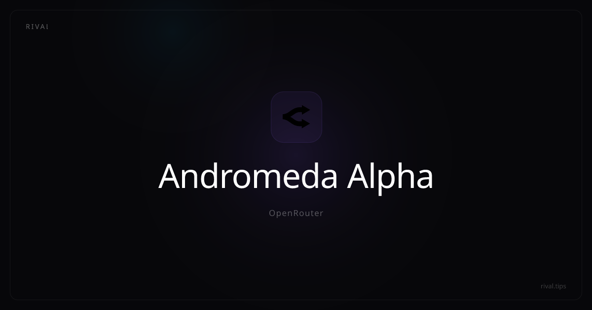 Andromeda Alpha: Pricing, Benchmarks & Examples