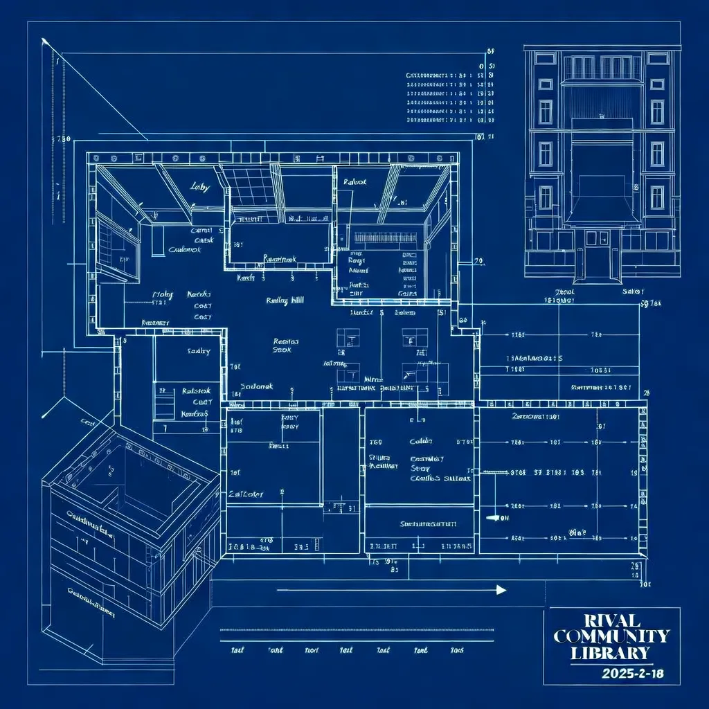 Architectural Blueprint Sheet