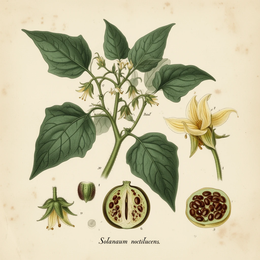 Botanical Scientific Plate