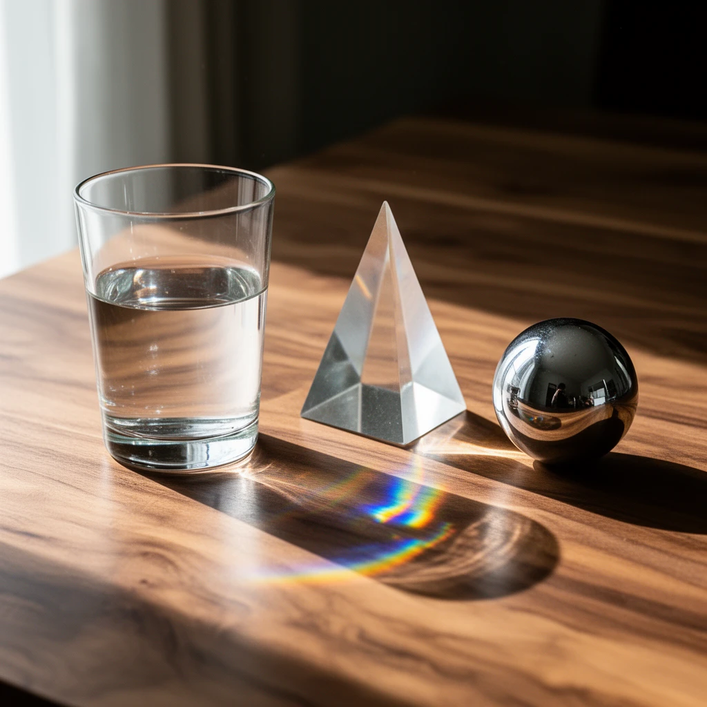 Glass Caustics Still Life