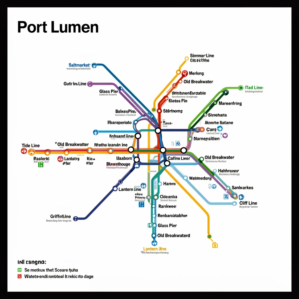 Imaginary Transit Map