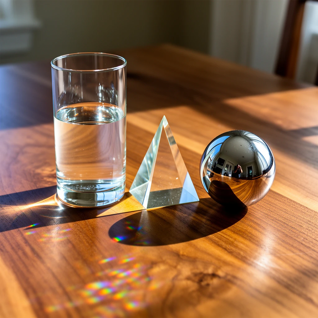 Glass Caustics Still Life