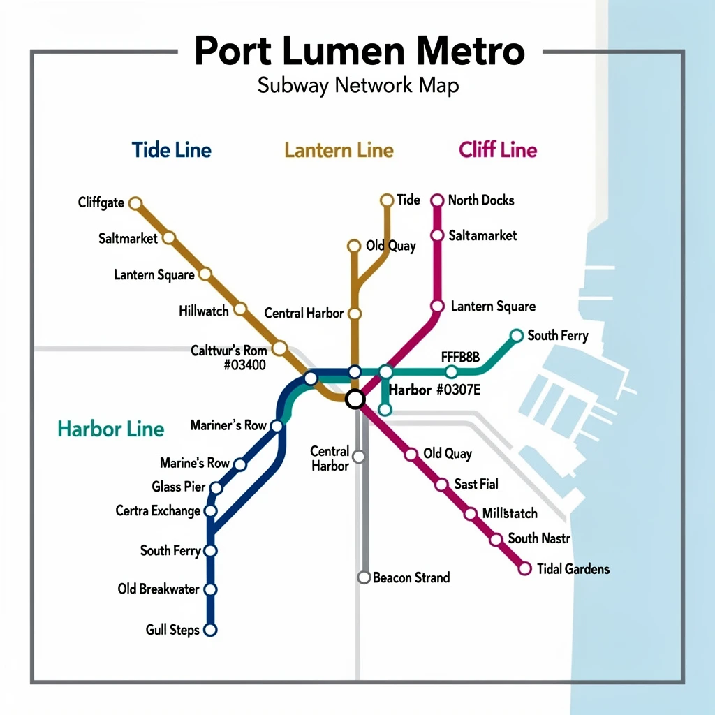 Imaginary Transit Map