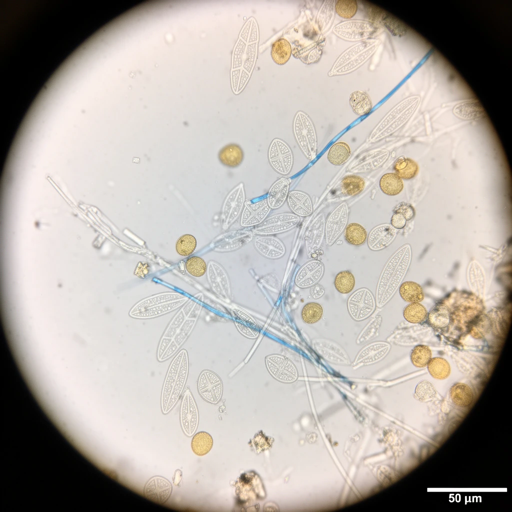 Microscope Slide Microcosm