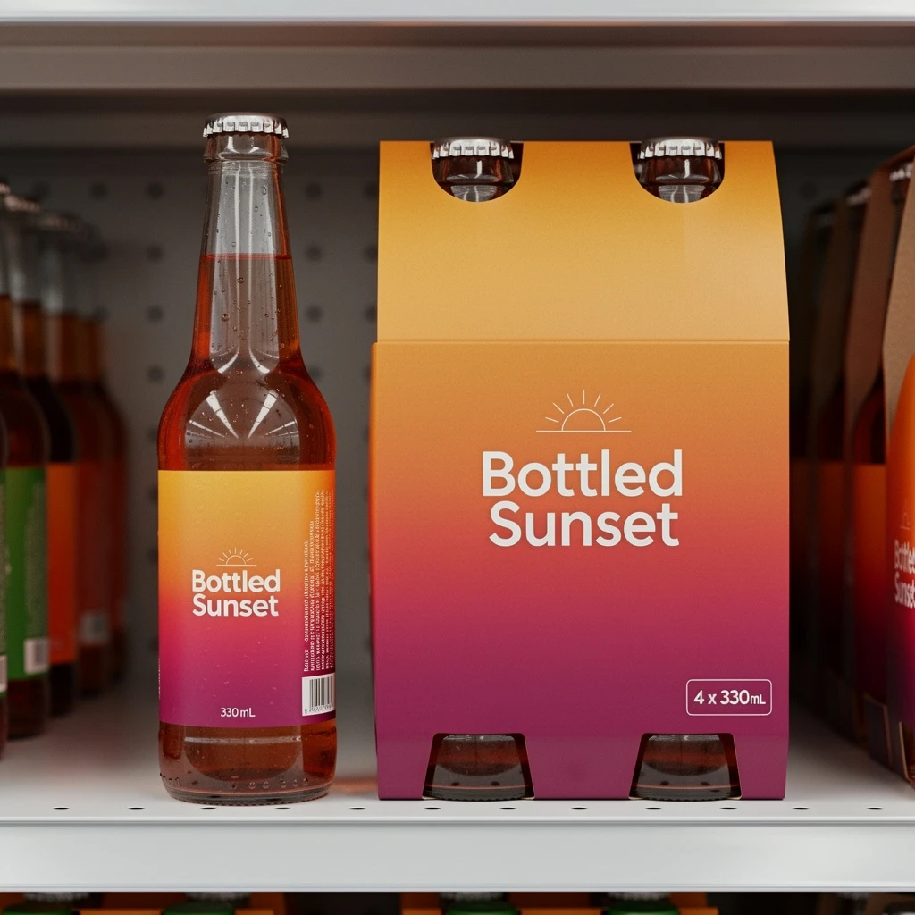 Packaging Shelf Mockup