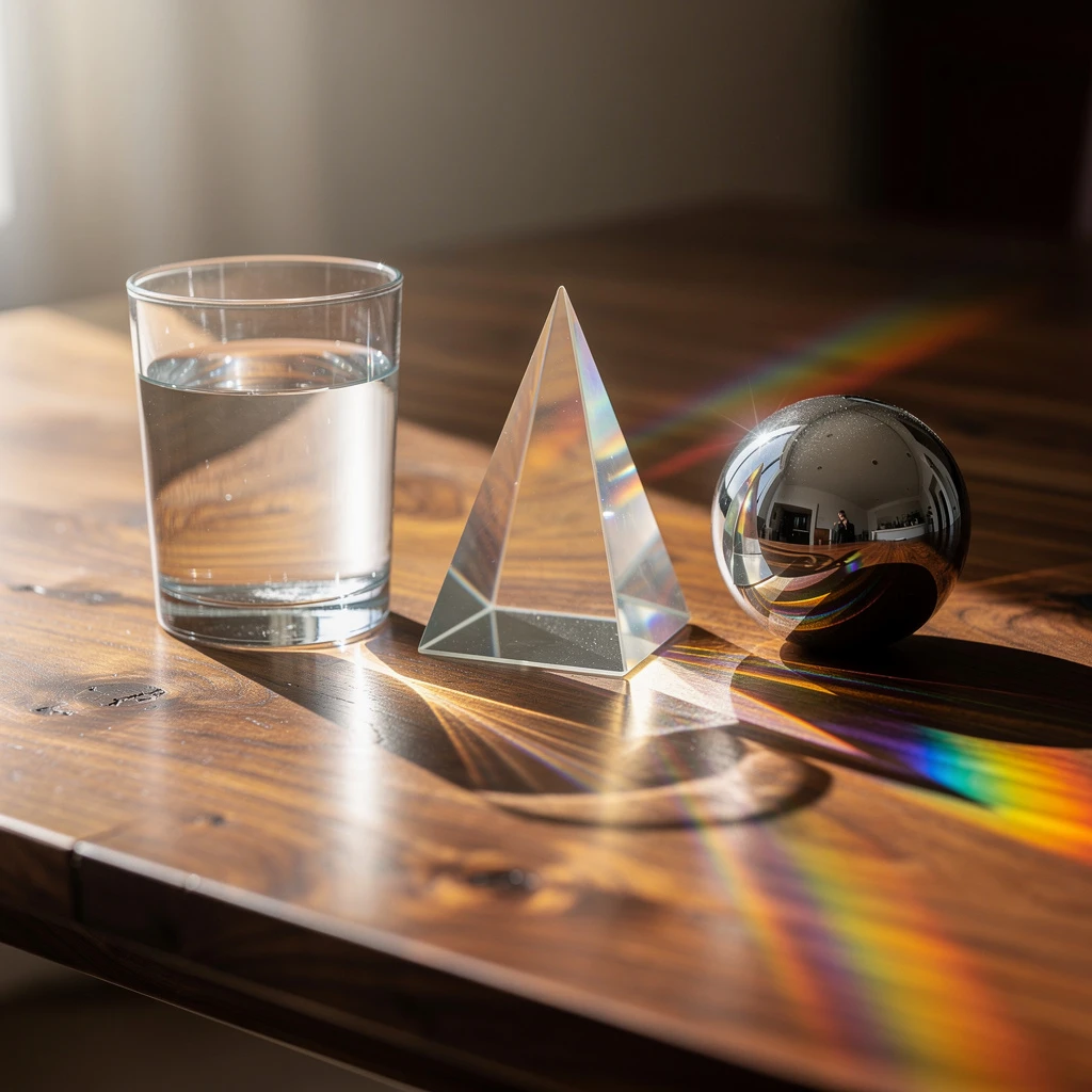 Glass Caustics Still Life