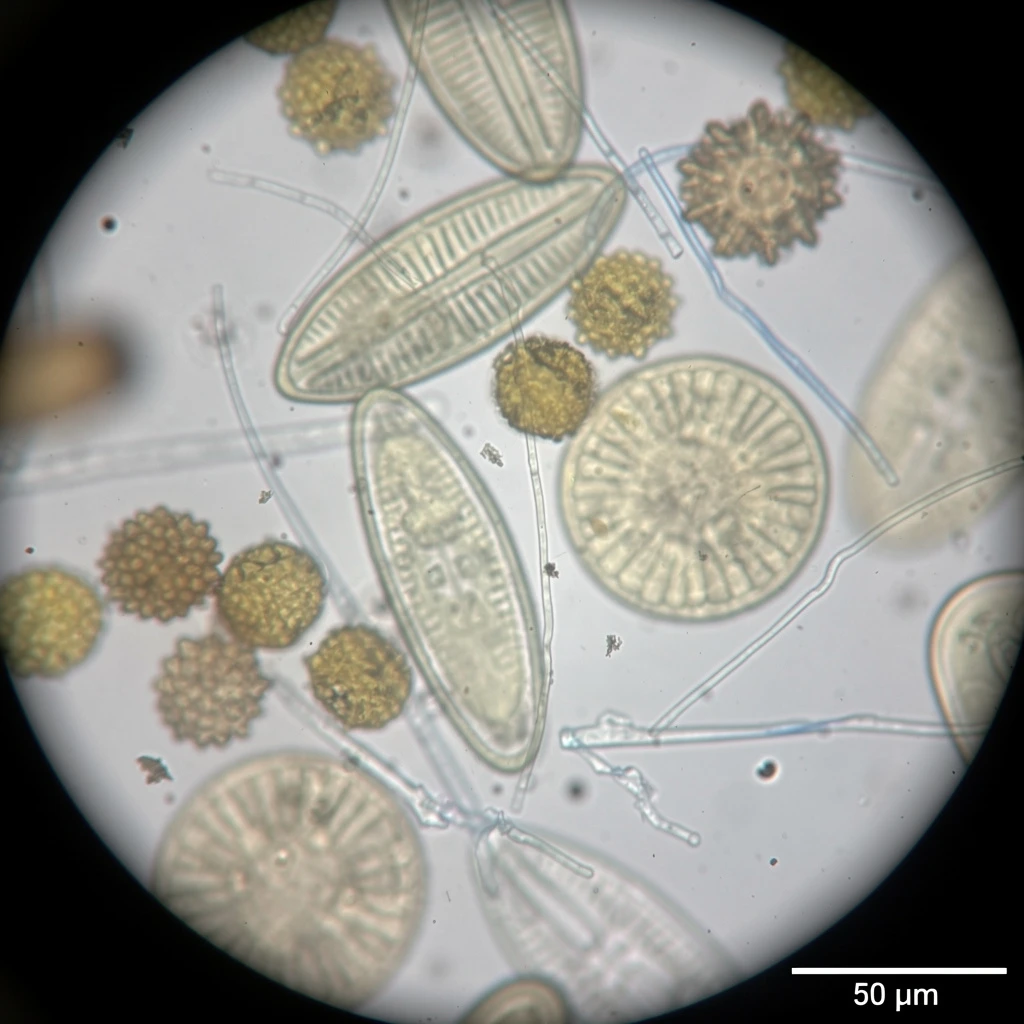Microscope Slide Microcosm