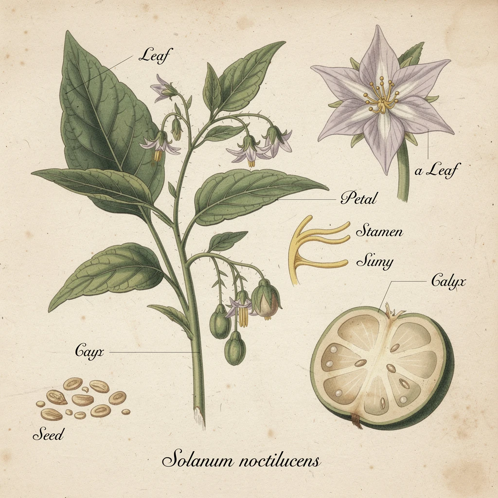 Botanical Scientific Plate