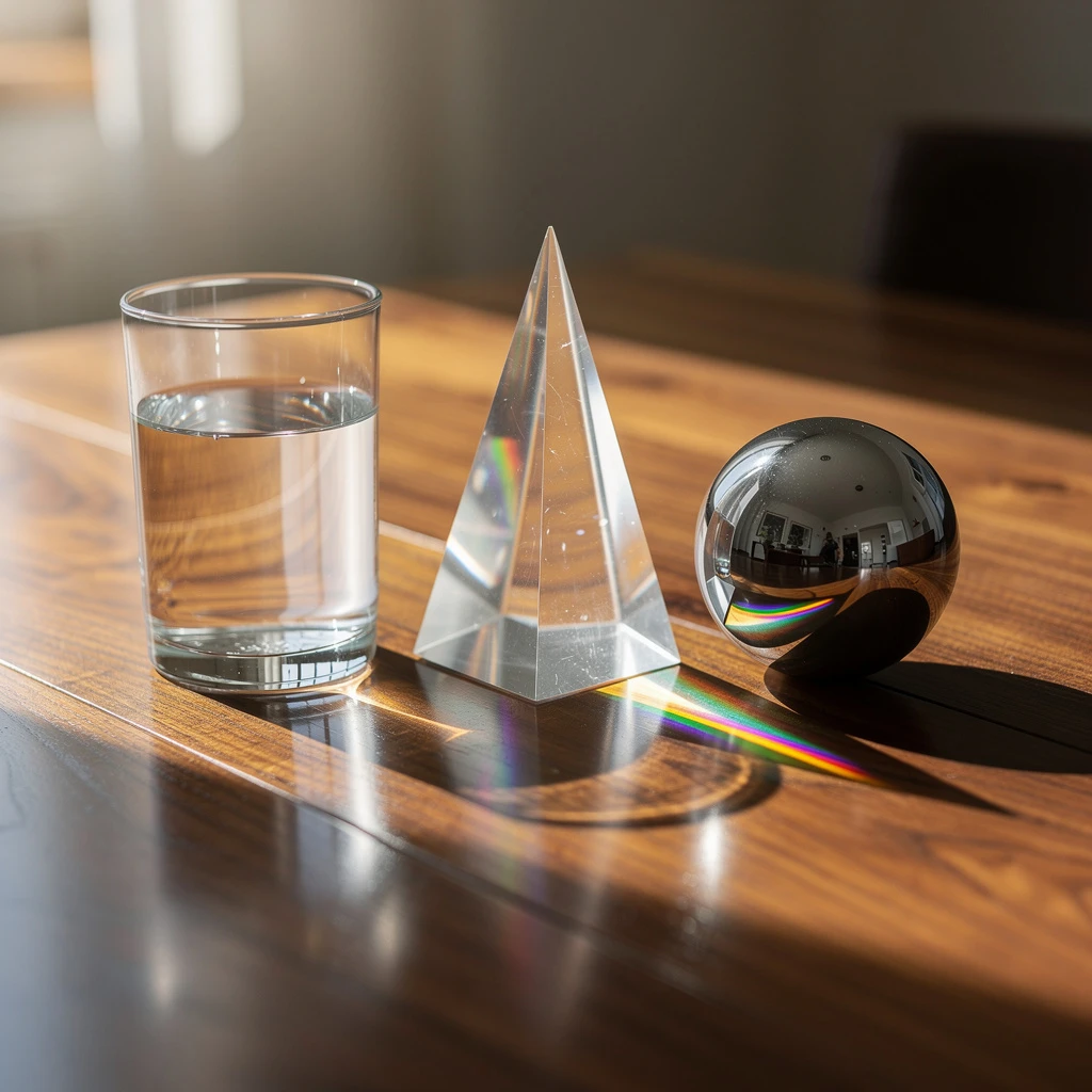 Glass Caustics Still Life