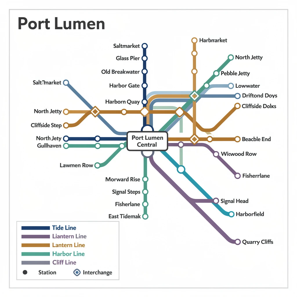 Imaginary Transit Map