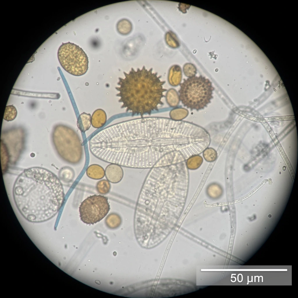 Microscope Slide Microcosm