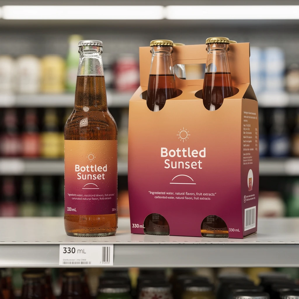 Packaging Shelf Mockup