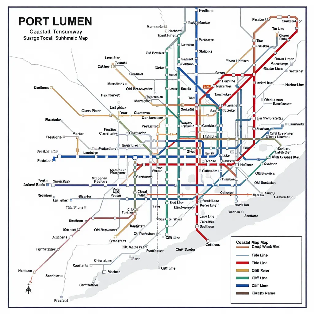Imaginary Transit Map