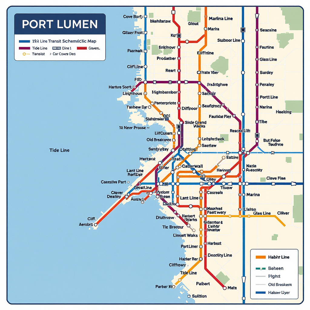 Imaginary Transit Map