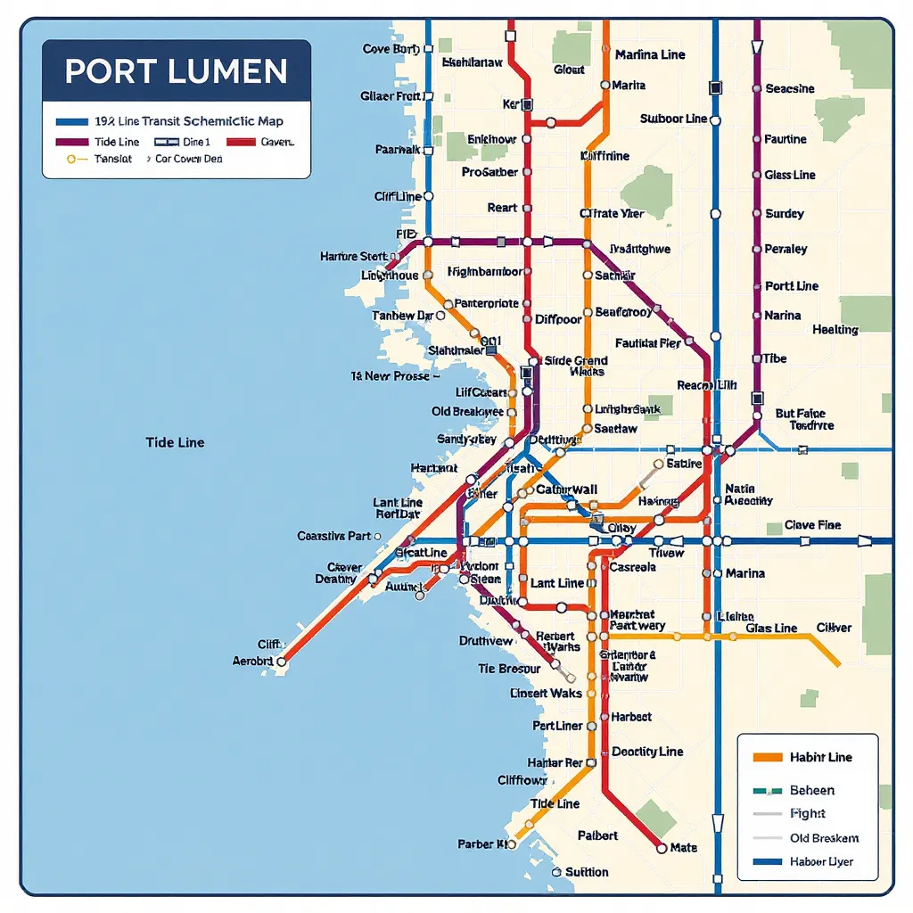 Imaginary Transit Map