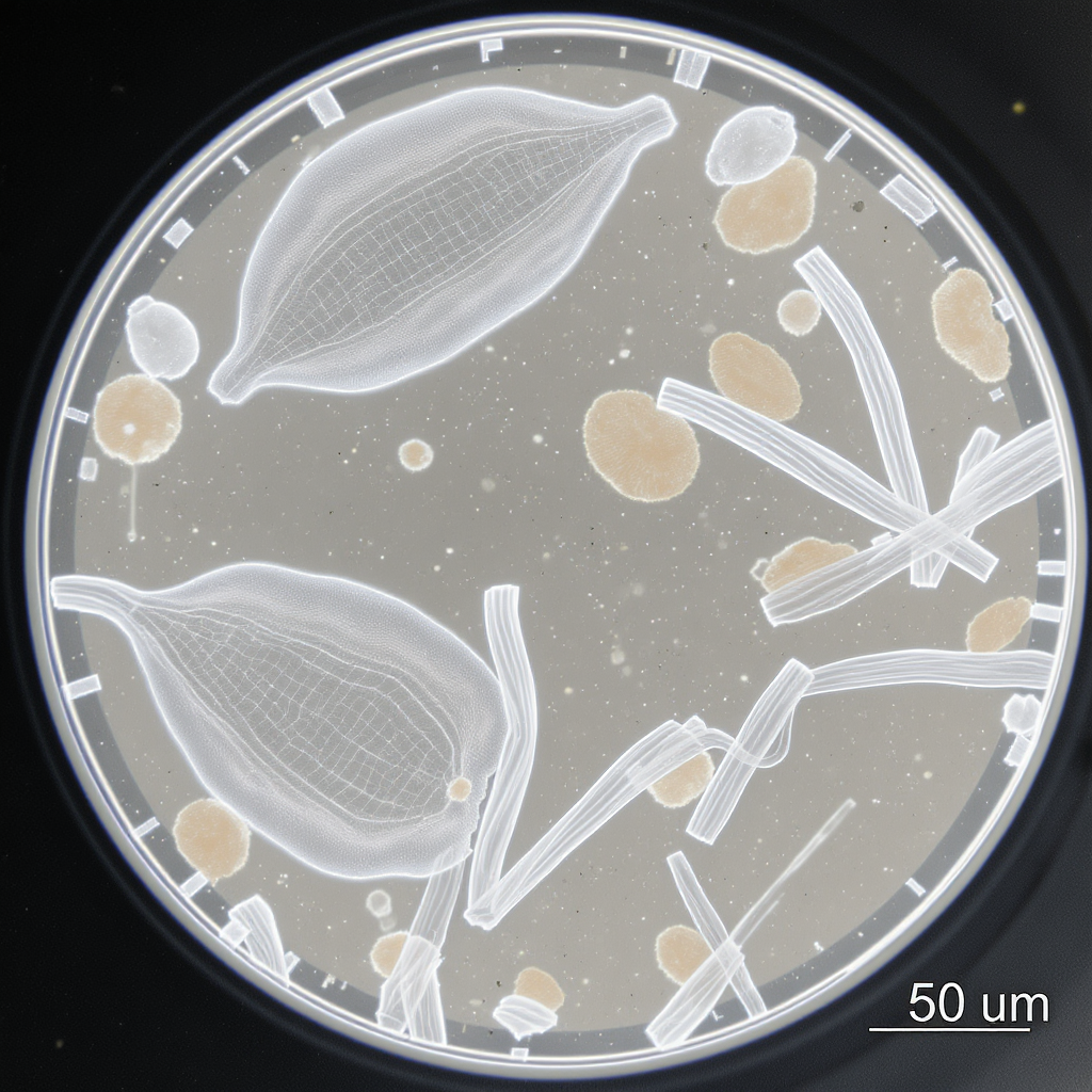 Microscope Slide Microcosm