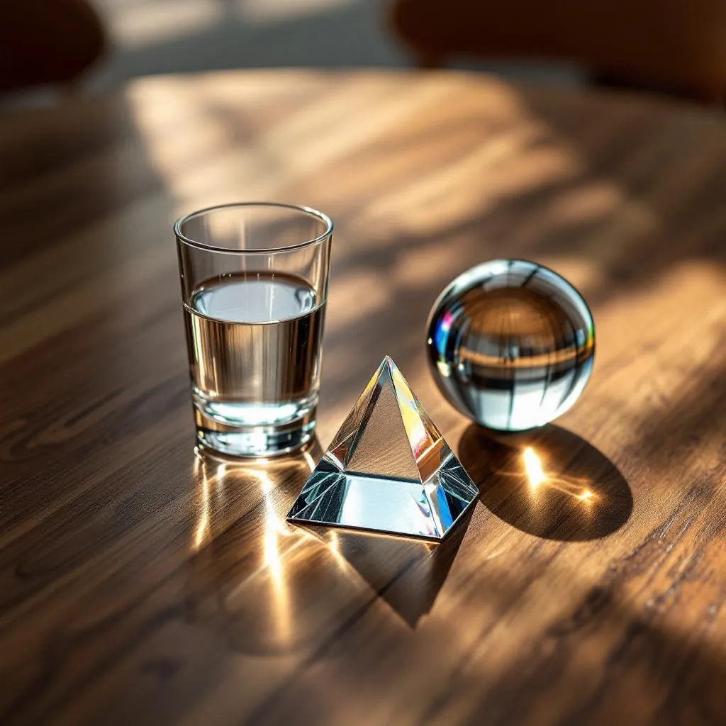 Glass Caustics Still Life