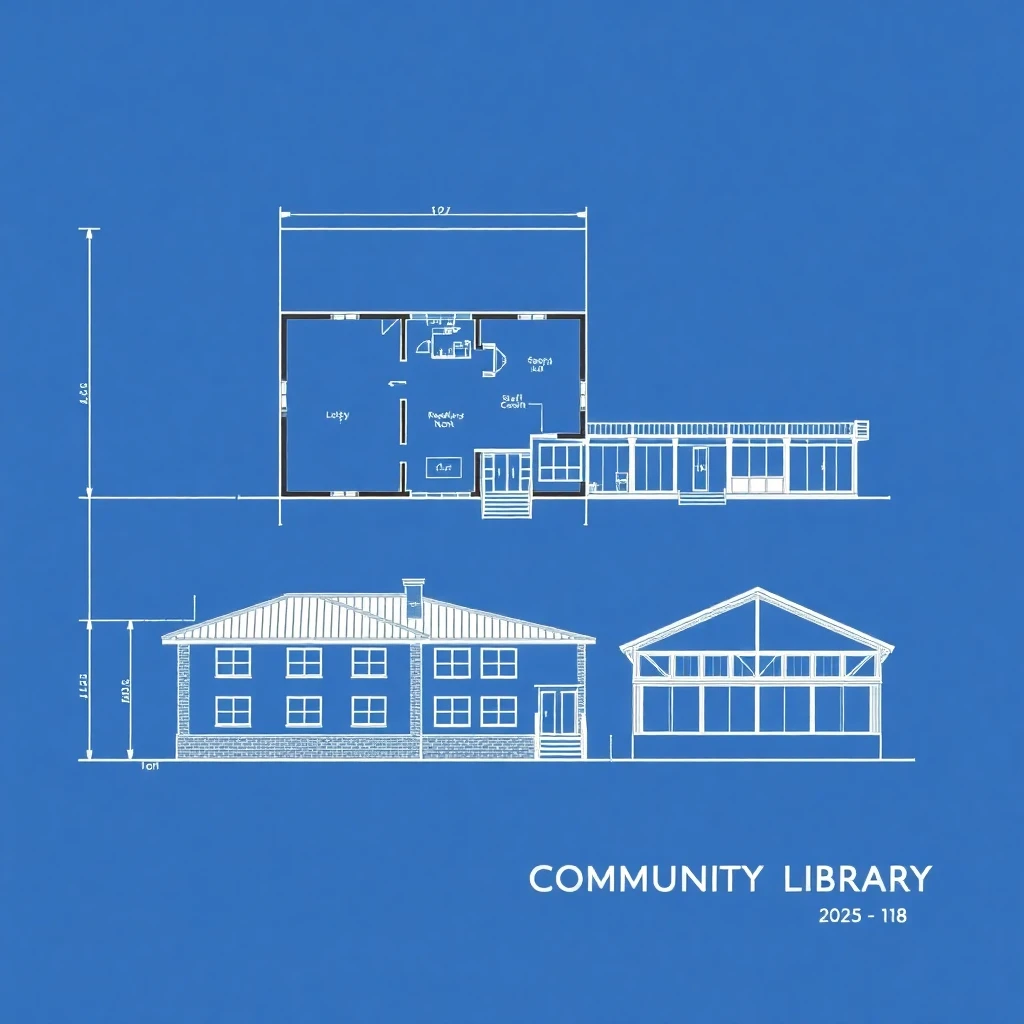 Architectural Blueprint Sheet