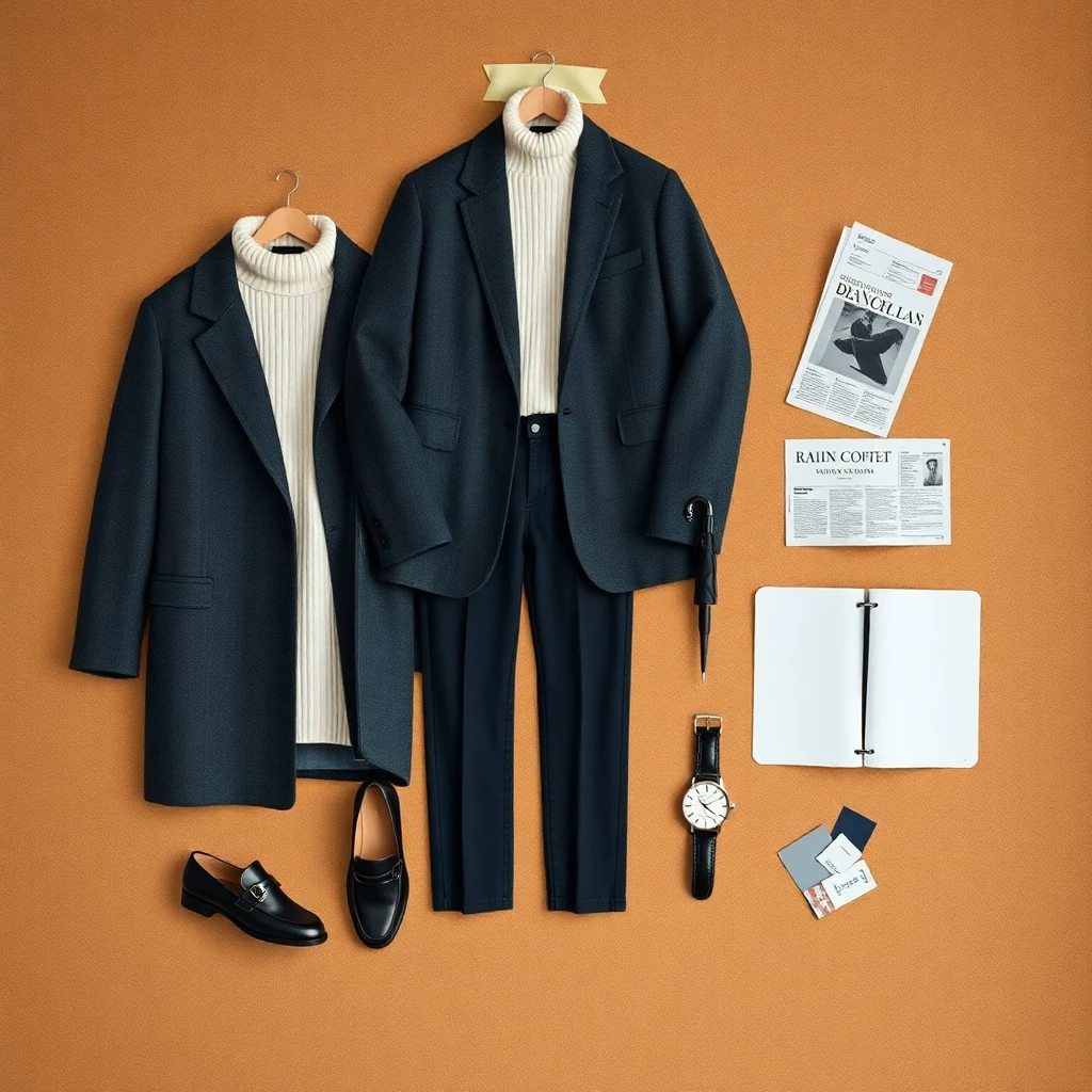 Corkboard Outfit Collage