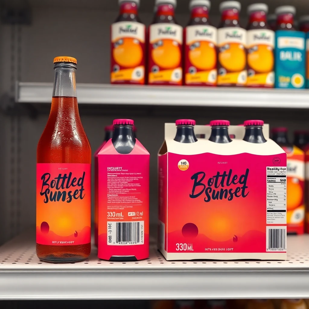 Packaging Shelf Mockup
