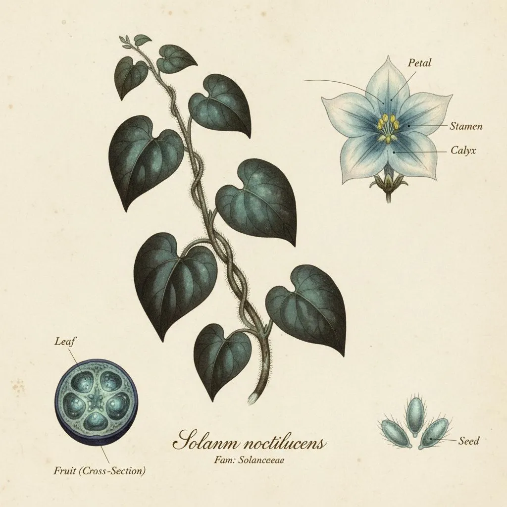 Botanical Scientific Plate