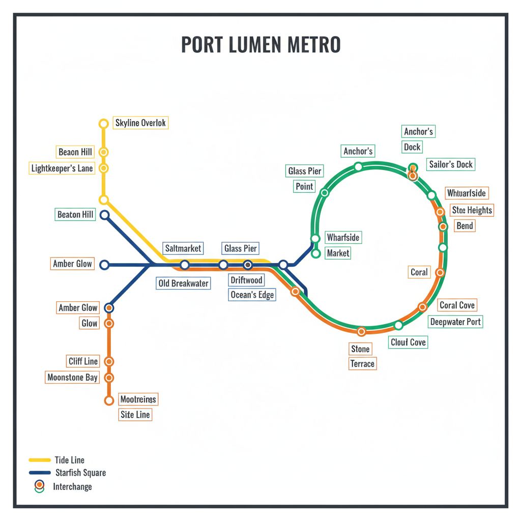 Imaginary Transit Map