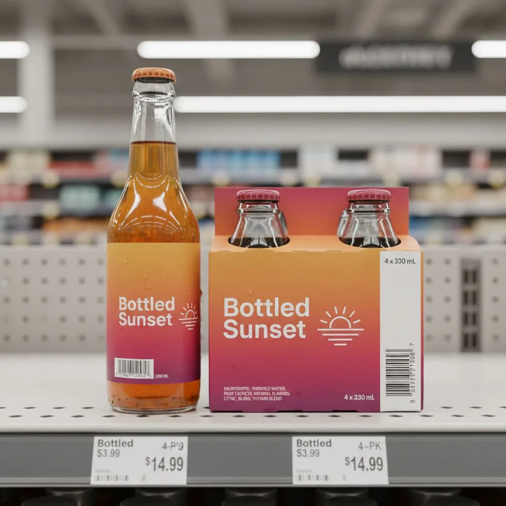 Packaging Shelf Mockup