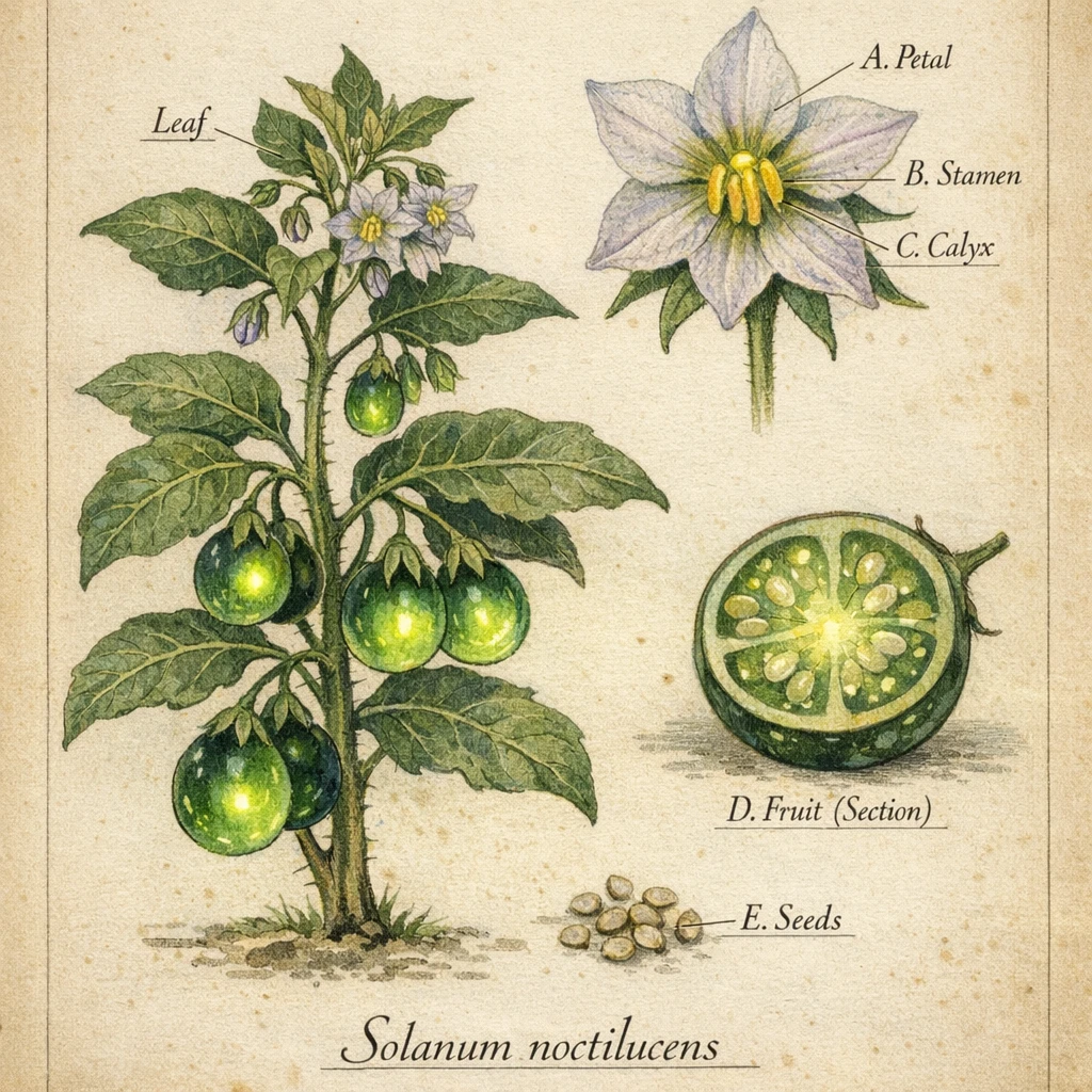 Botanical Scientific Plate