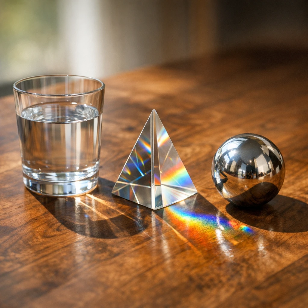Glass Caustics Still Life