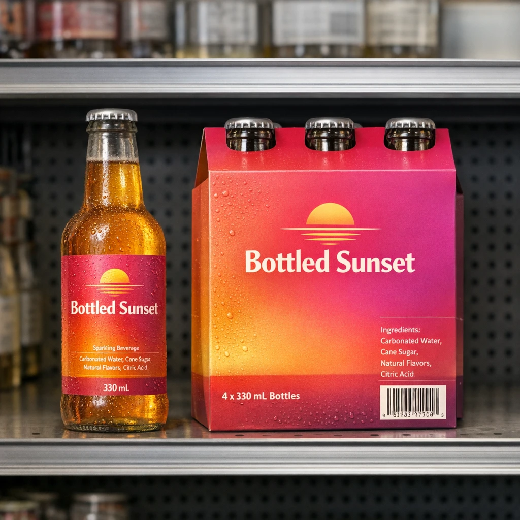 Packaging Shelf Mockup