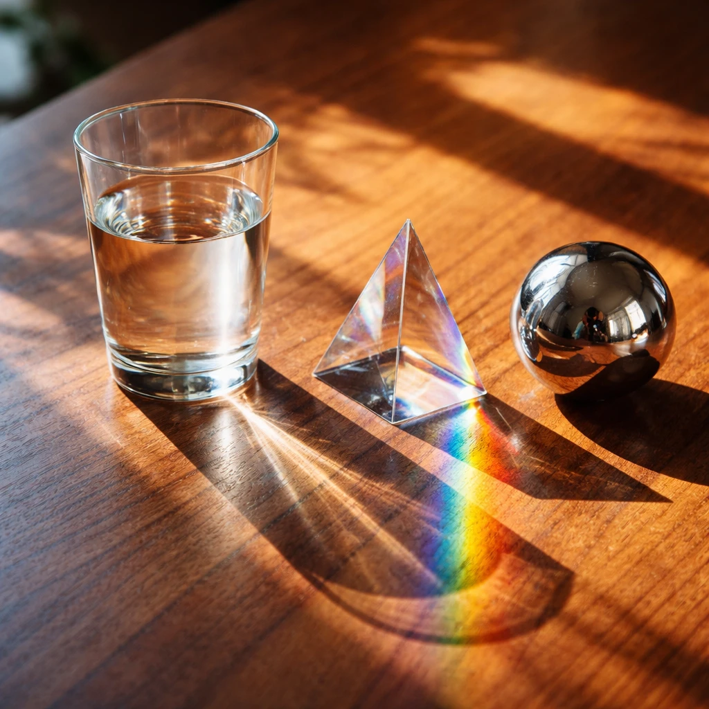 Glass Caustics Still Life