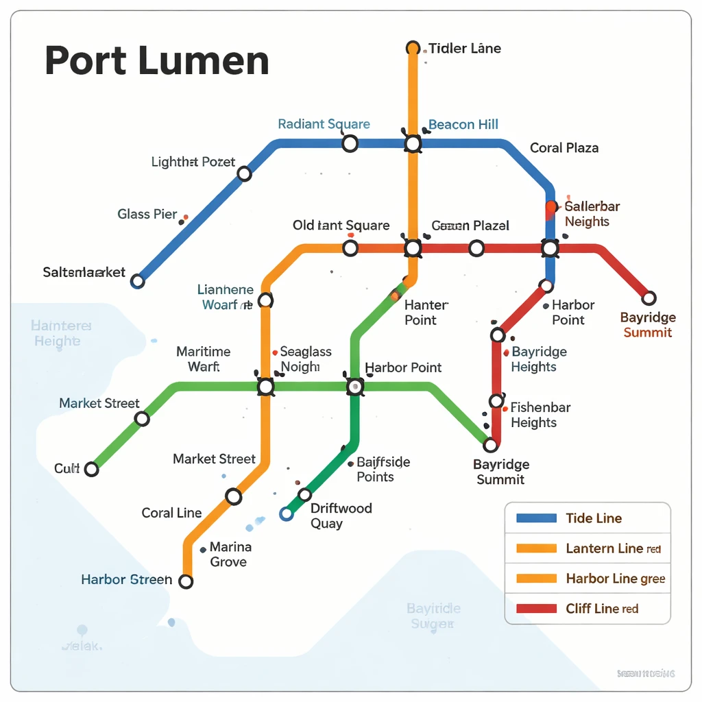 Imaginary Transit Map