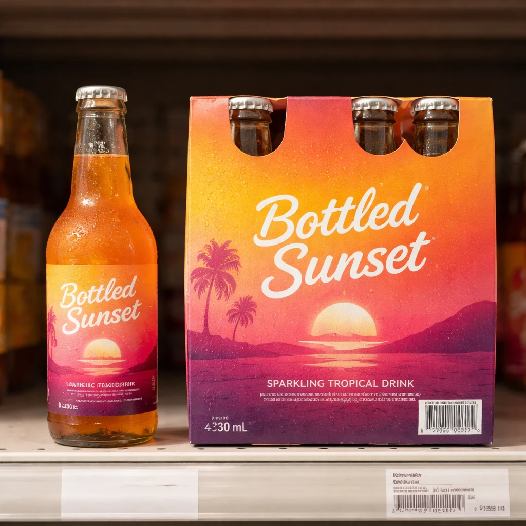 Packaging Shelf Mockup