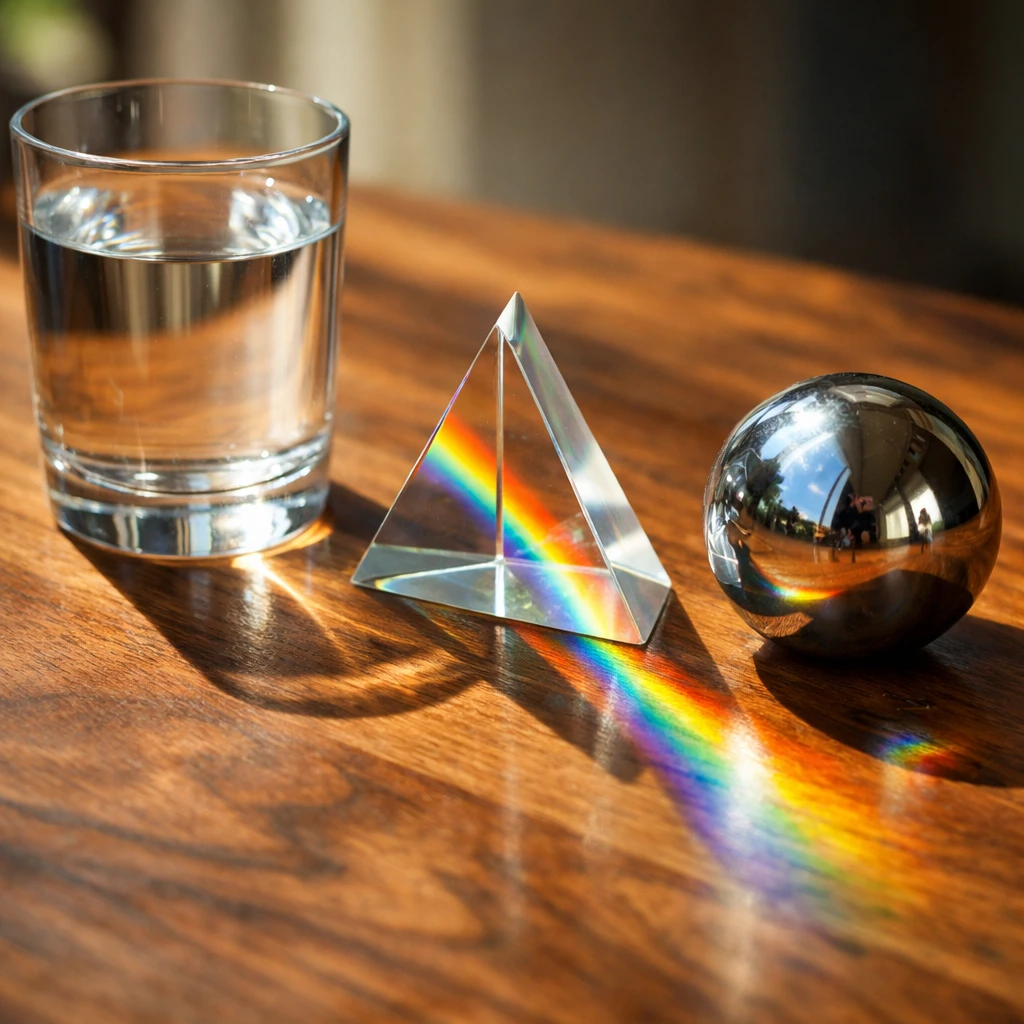 Glass Caustics Still Life