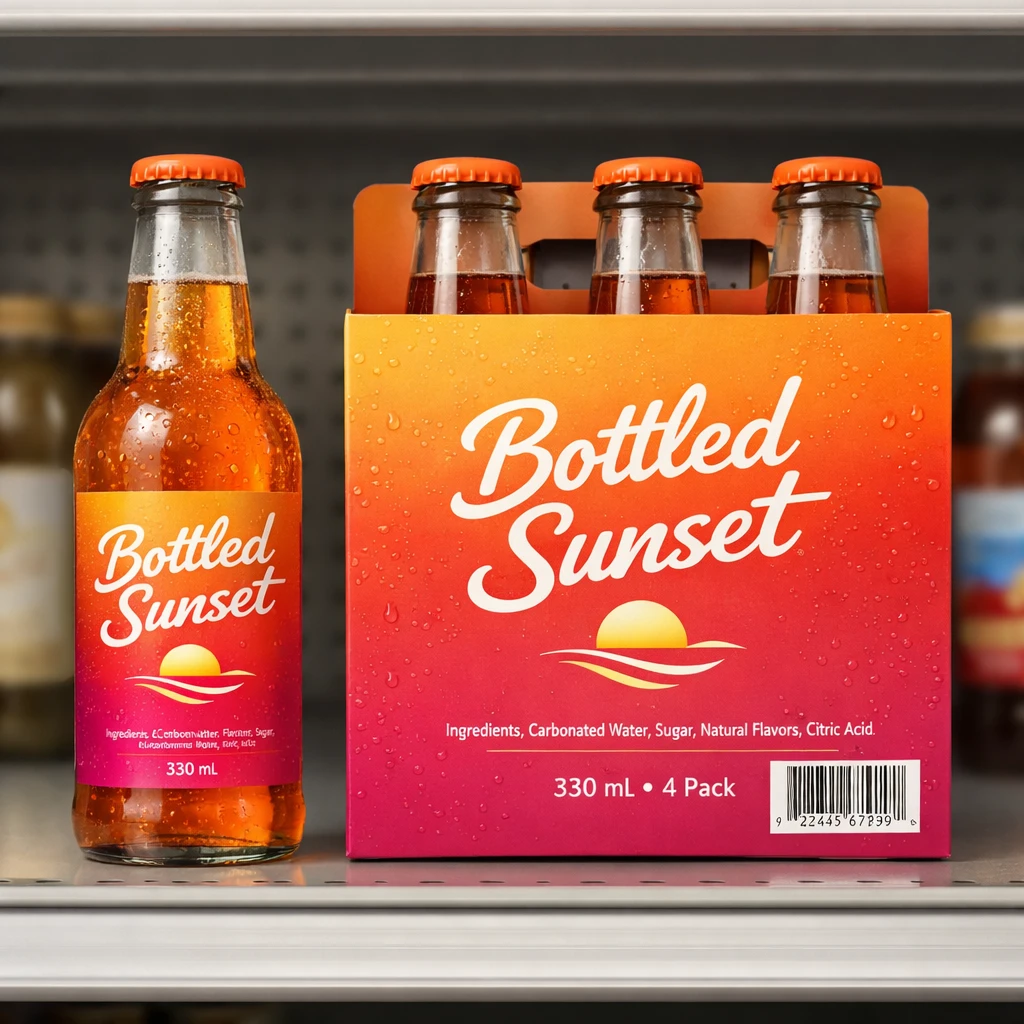 Packaging Shelf Mockup