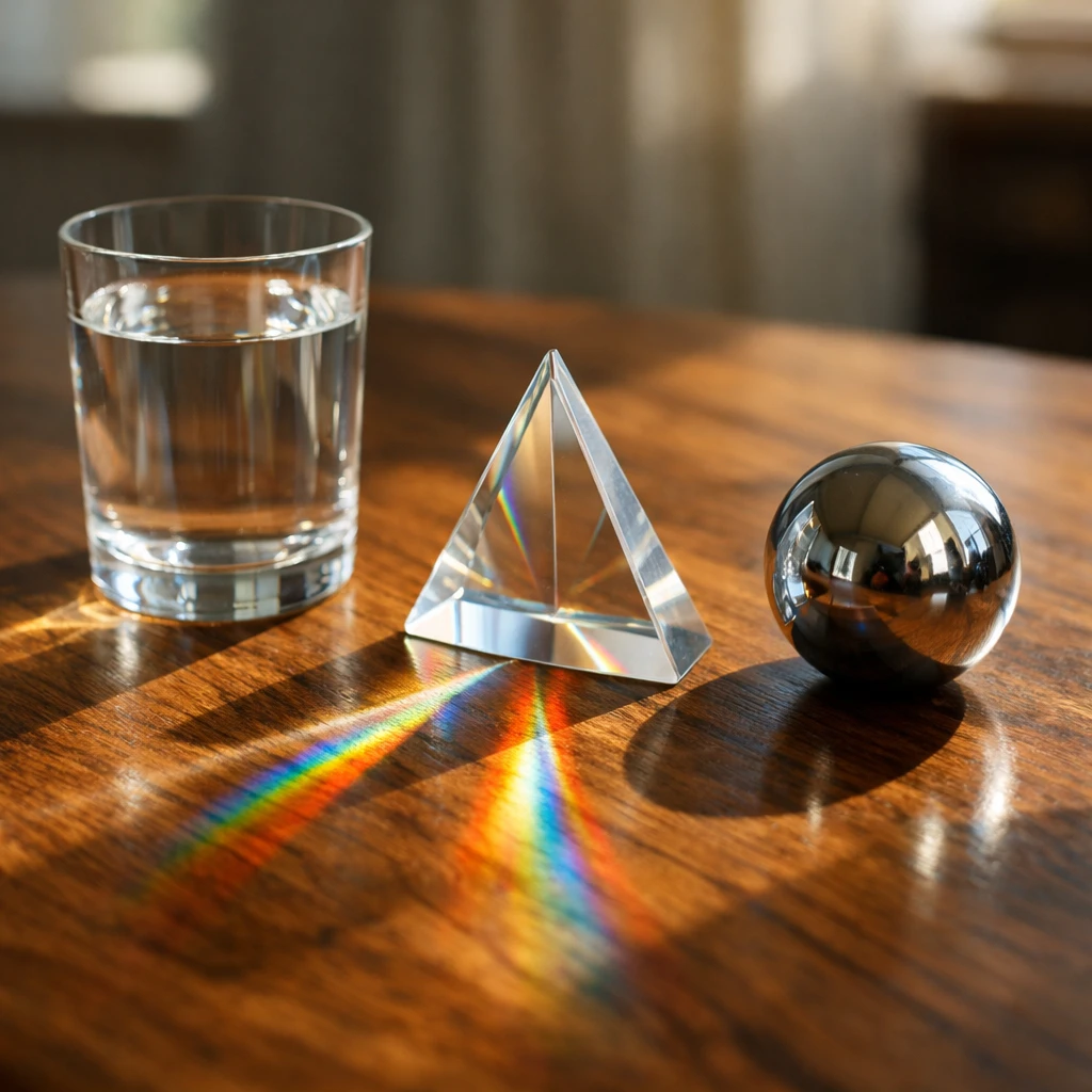 Glass Caustics Still Life