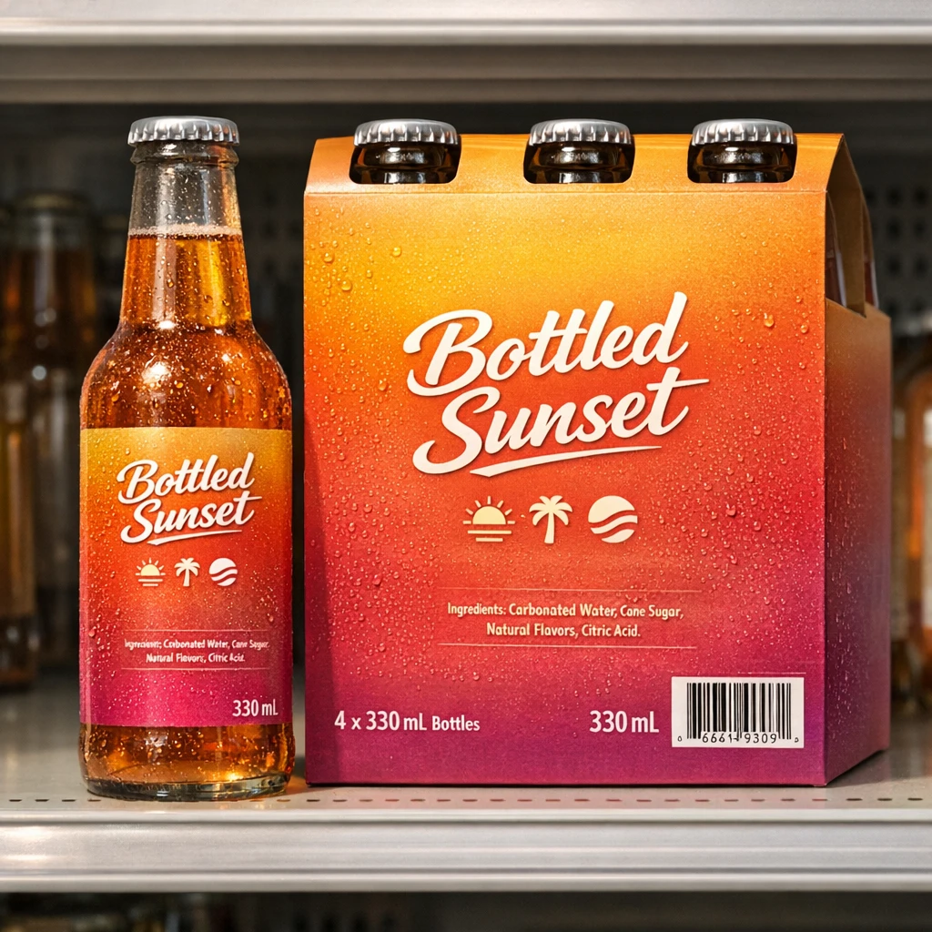 Packaging Shelf Mockup