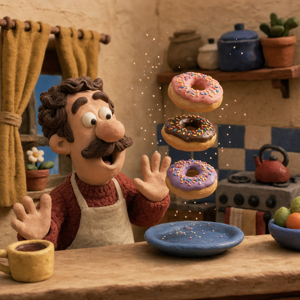 Claymation Absurd Ad