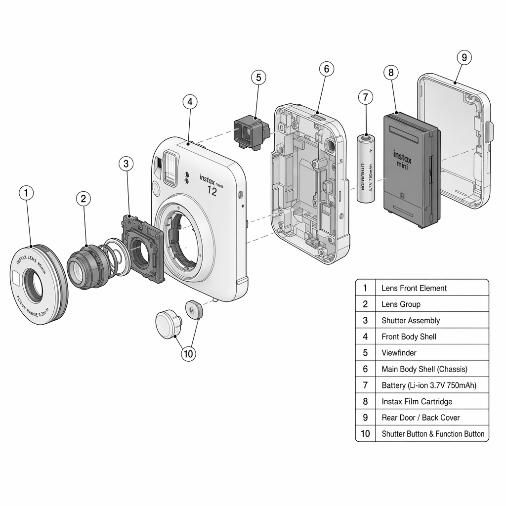 Exploded Diagram of a Gadget