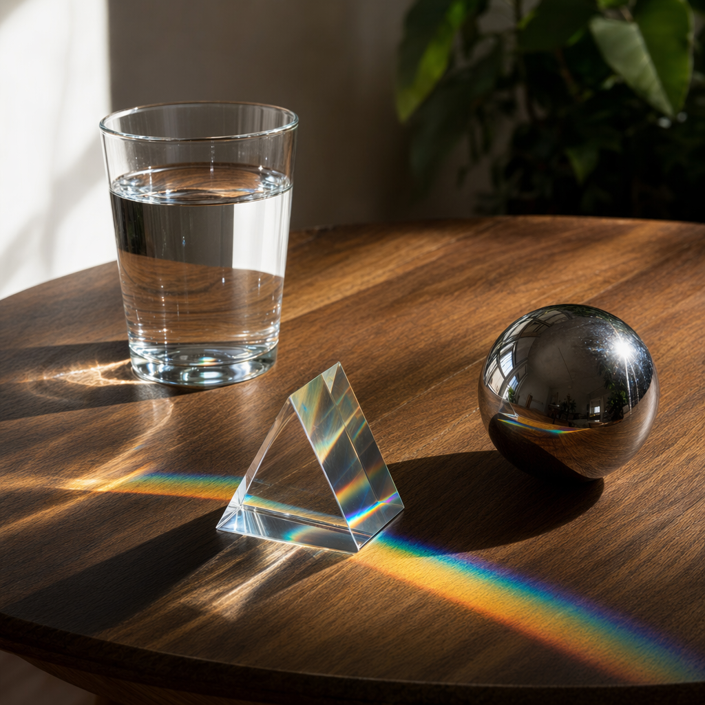Glass Caustics Still Life
