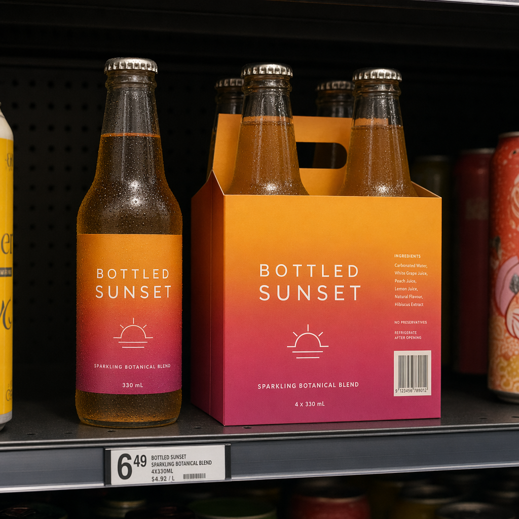 Packaging Shelf Mockup