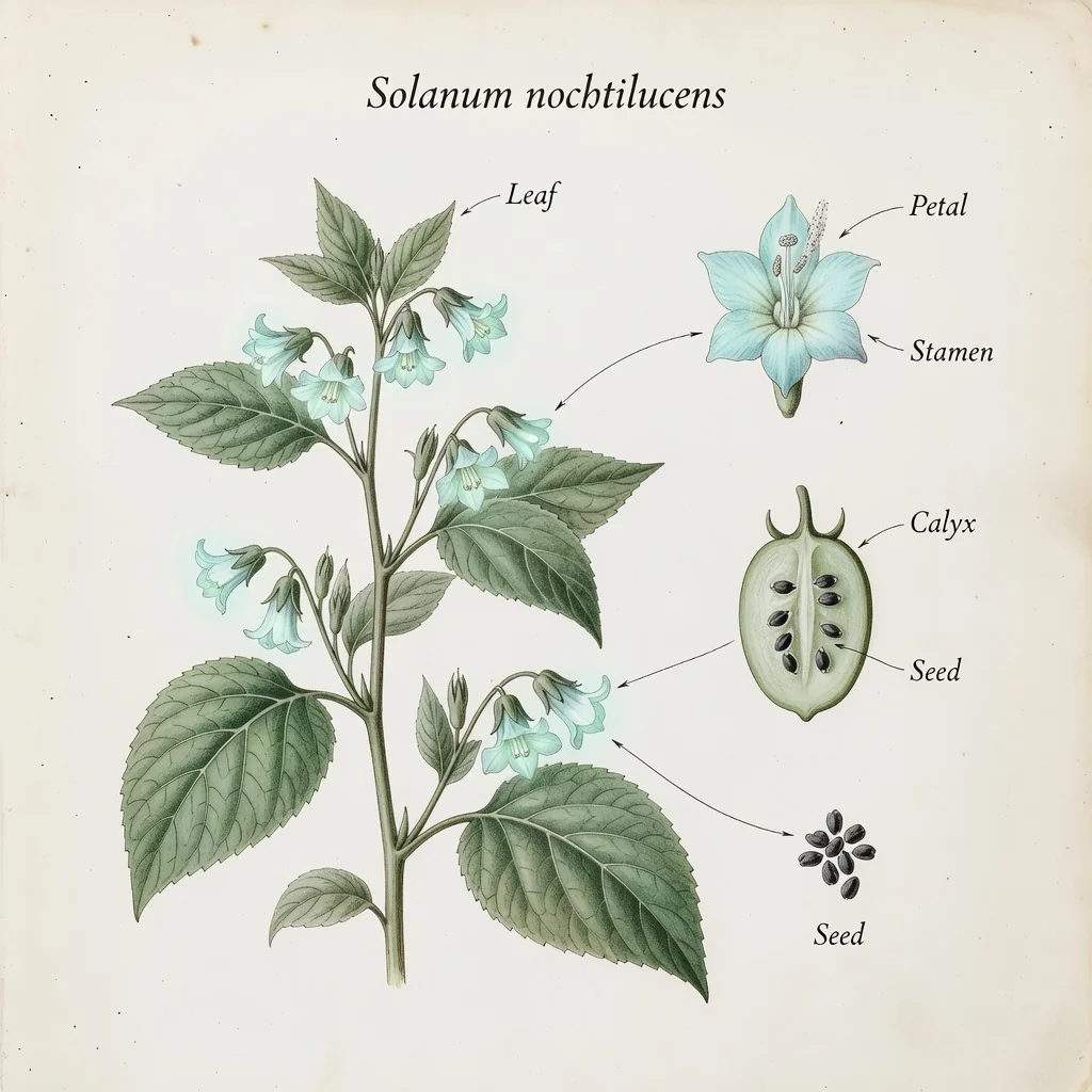Botanical Scientific Plate