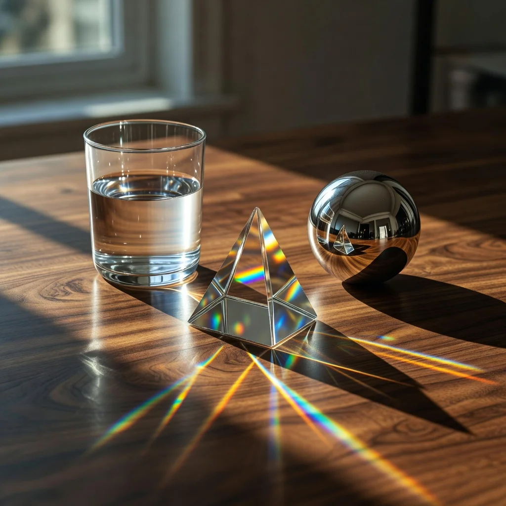 Glass Caustics Still Life