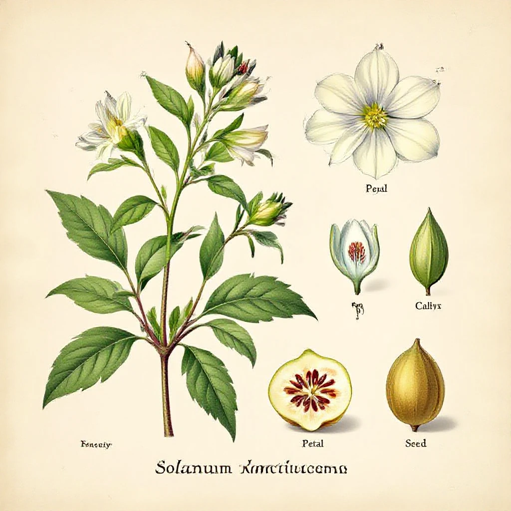 Botanical Scientific Plate