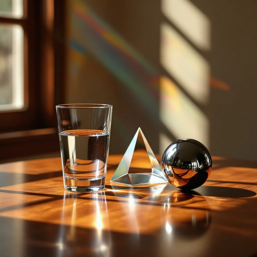 Glass Caustics Still Life