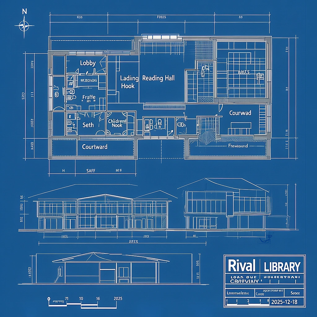 Architectural Blueprint Sheet