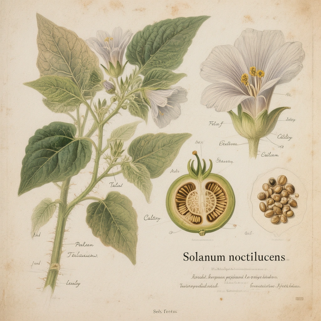 Botanical Scientific Plate