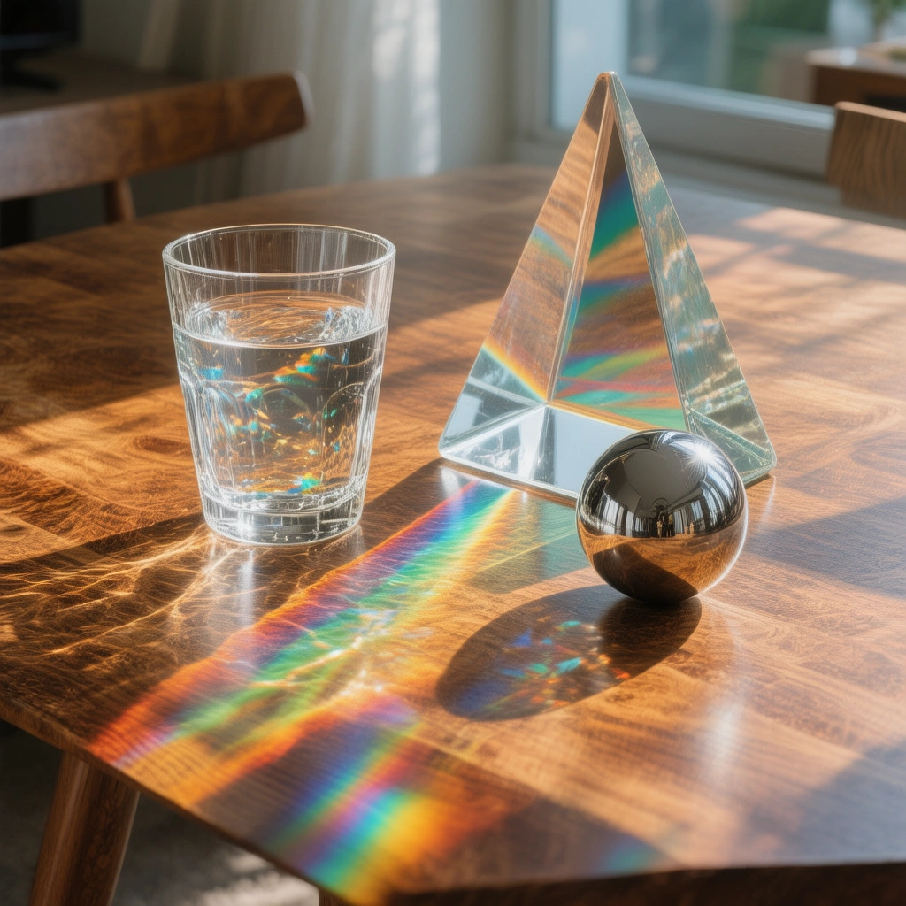 Glass Caustics Still Life