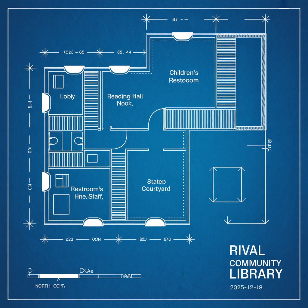 Architectural Blueprint Sheet