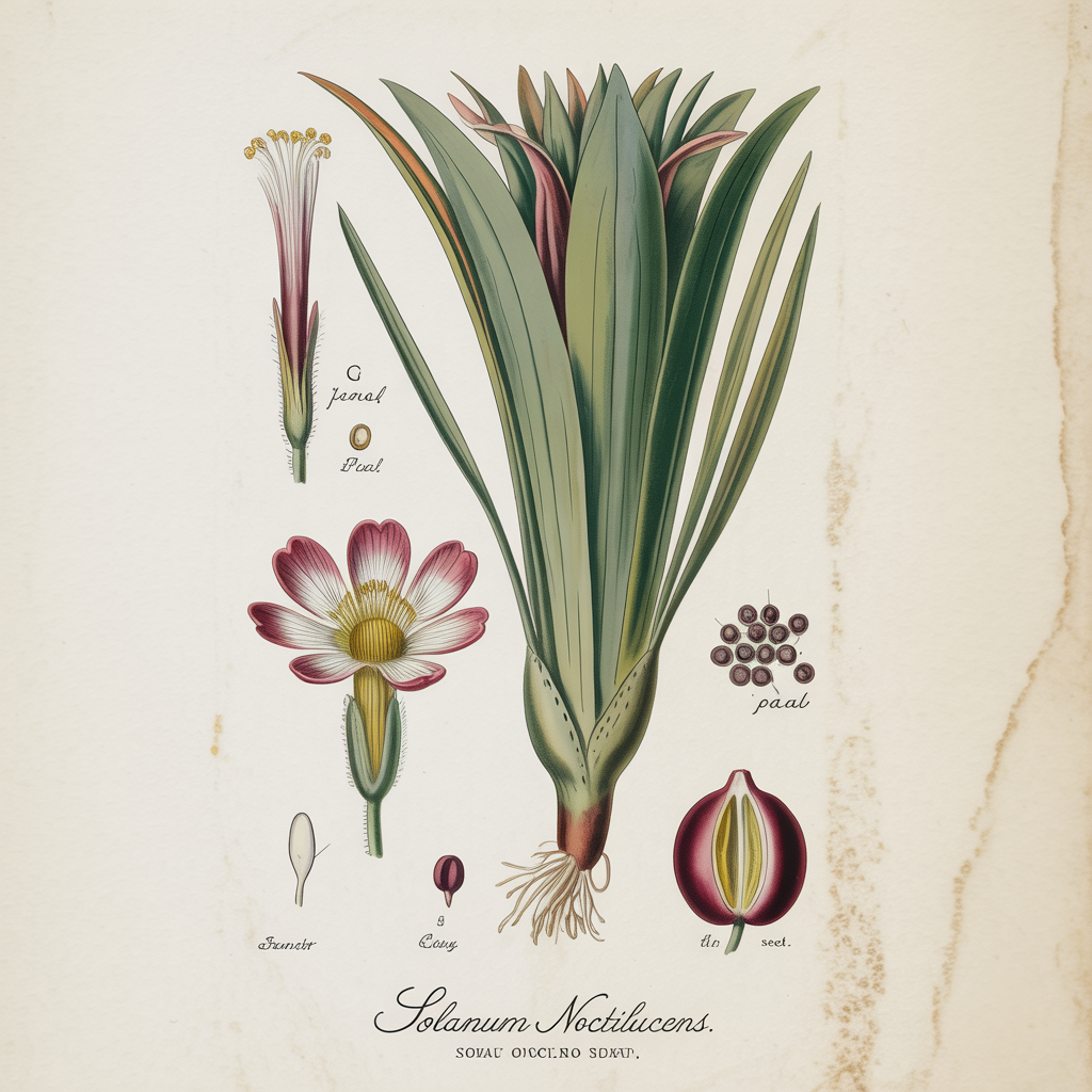 Botanical Scientific Plate
